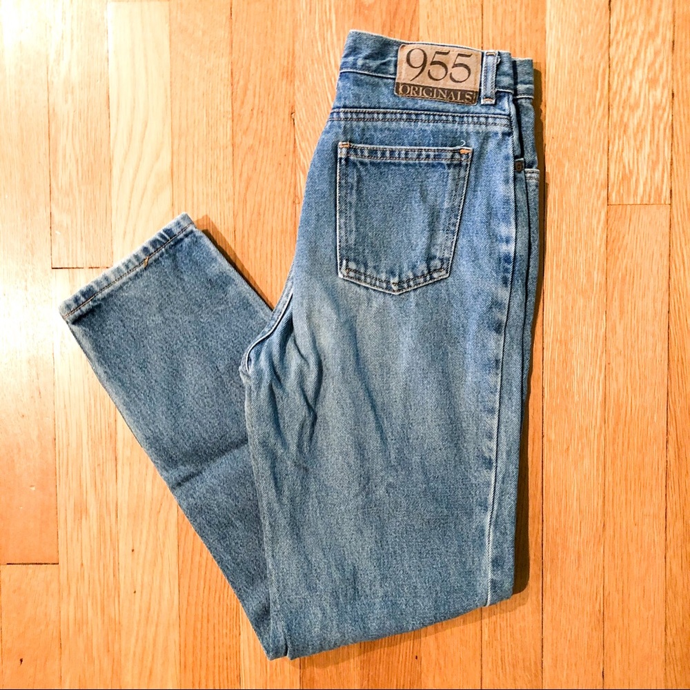 Vintage 1980’s 1990’s High-Waisted Denim Jeans